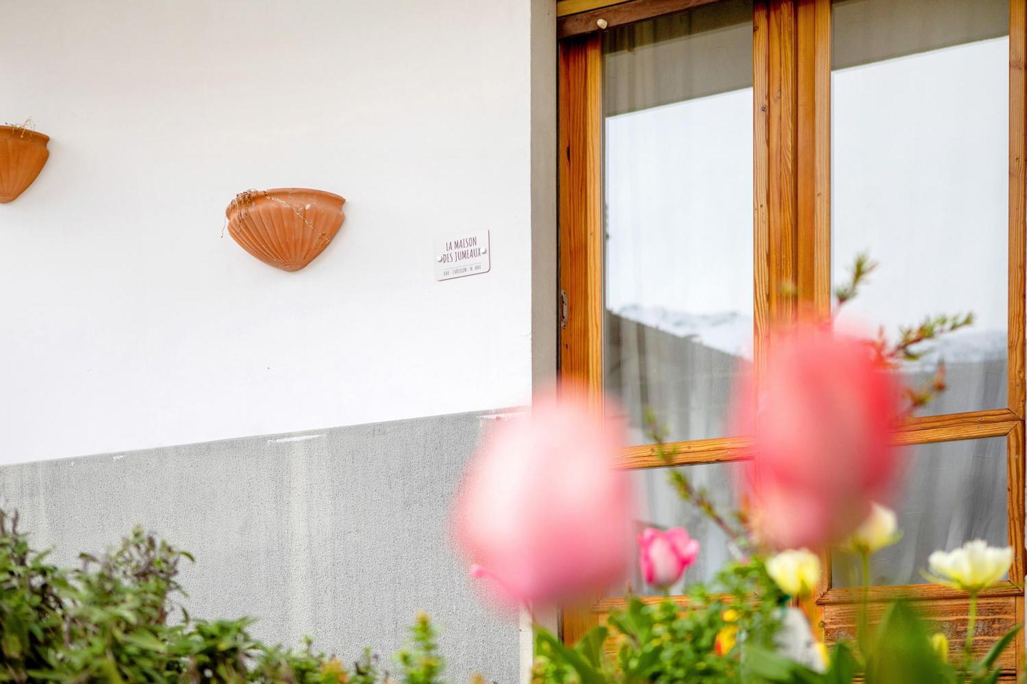 La Maison Des Jumeaux Châtillon Esterno foto